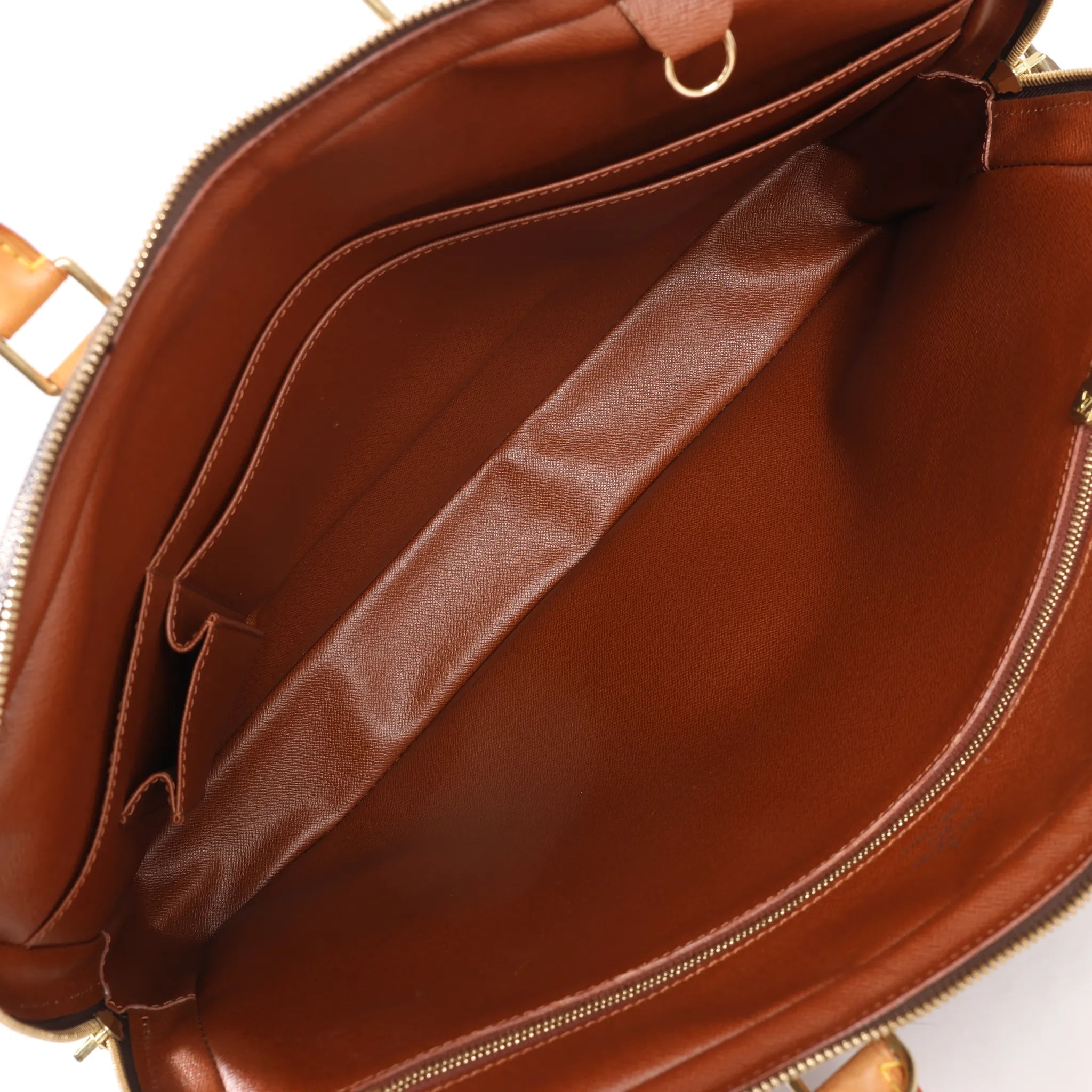 Louis Vuitton Monogram Porte Documents Voyage Handbag in Brown M53361