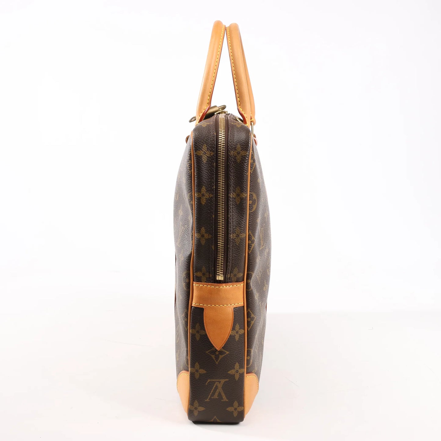 Louis Vuitton Monogram Porte Documents Voyage Handbag in Brown M53361