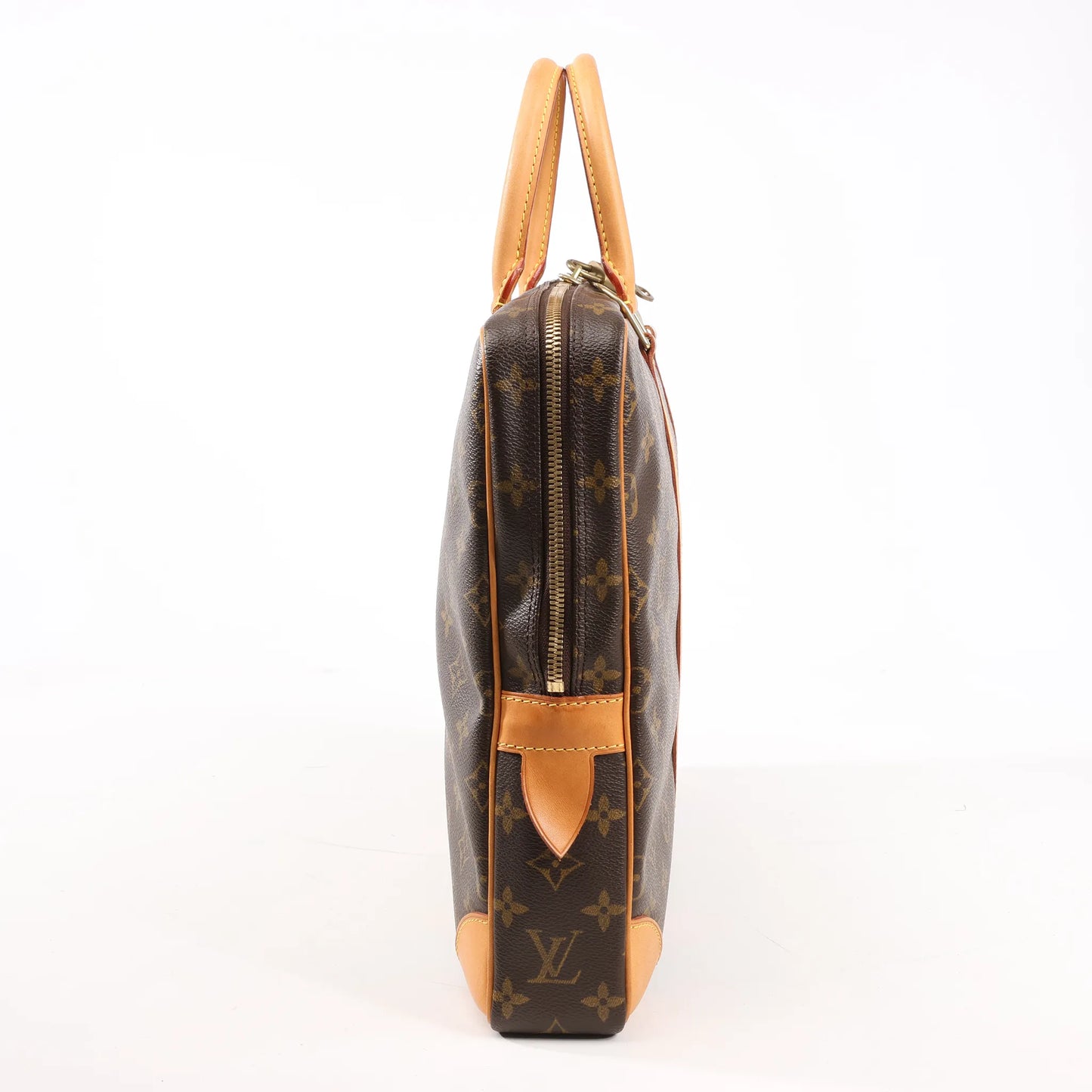 Louis Vuitton Monogram Porte Documents Voyage Handbag in Brown M53361