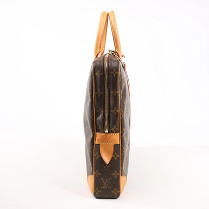 Louis Vuitton Monogram Porte Documents Voyage Handbag in Brown M53361
