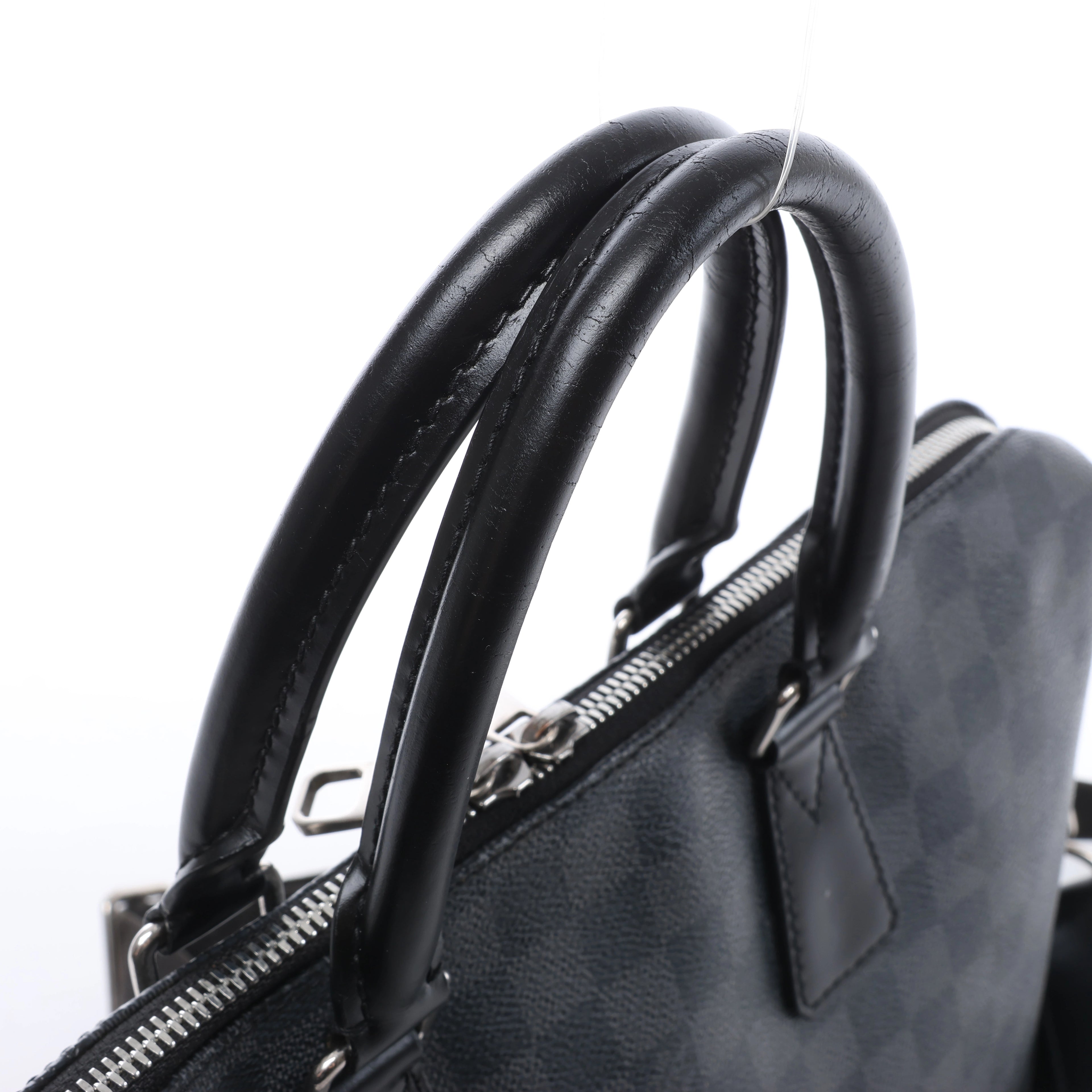 Louis Vuitton Porte Documents Jour Damier Graphite 2Way Handbag in Black N48224
