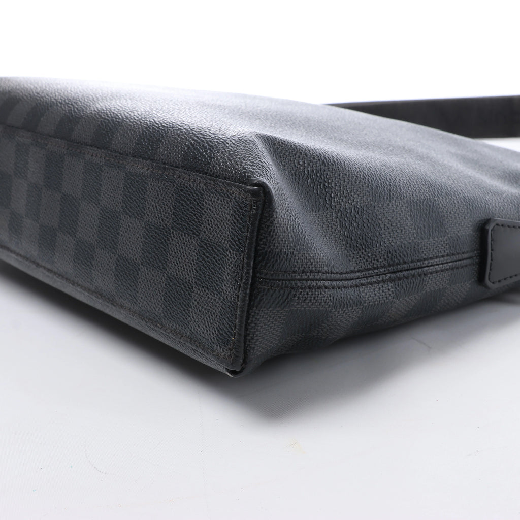 Louis Vuitton Porte Documents Jour Damier Graphite 2Way Handbag in Black N48224