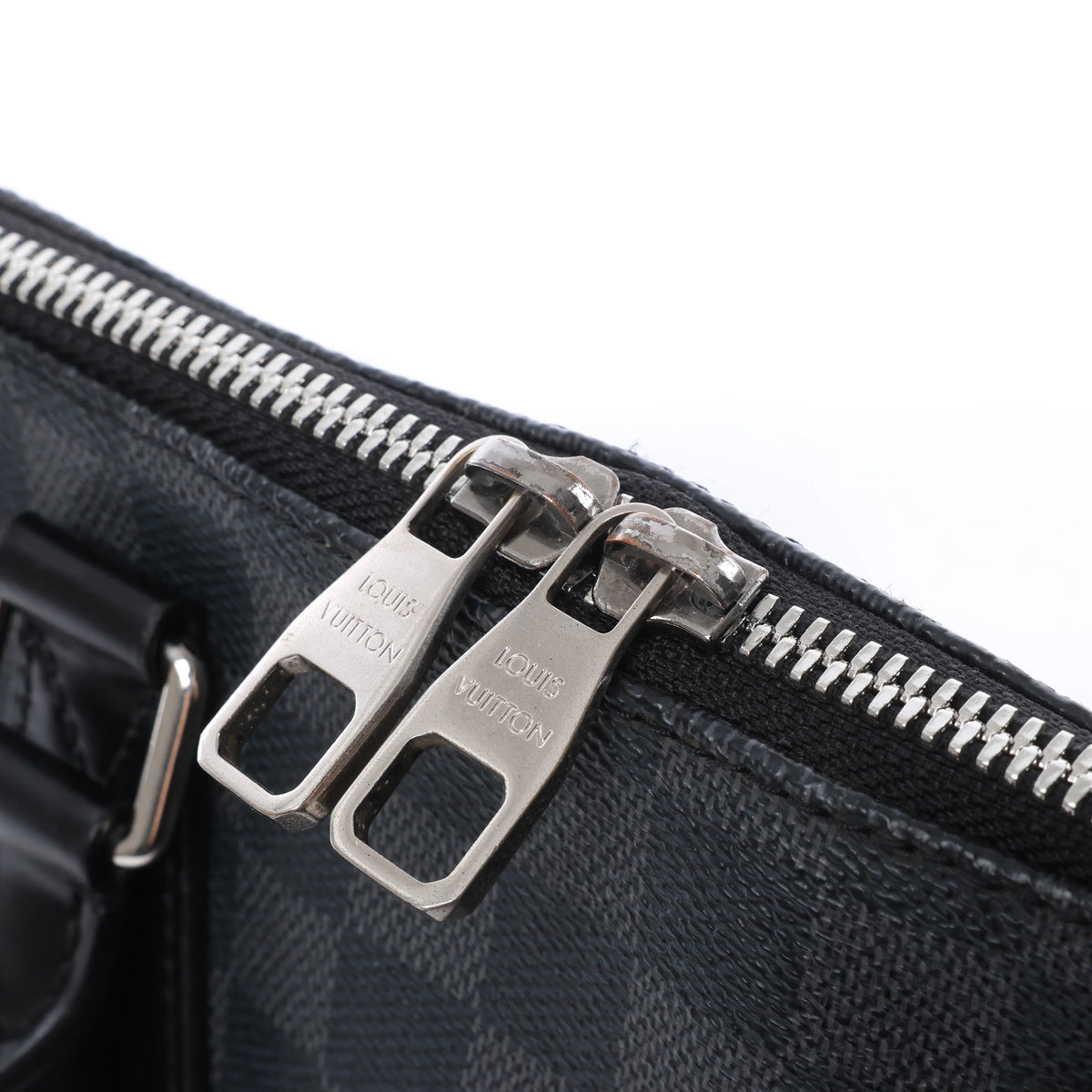 Louis Vuitton Porte Documents Jour Damier Graphite 2Way Handbag in Black N48224