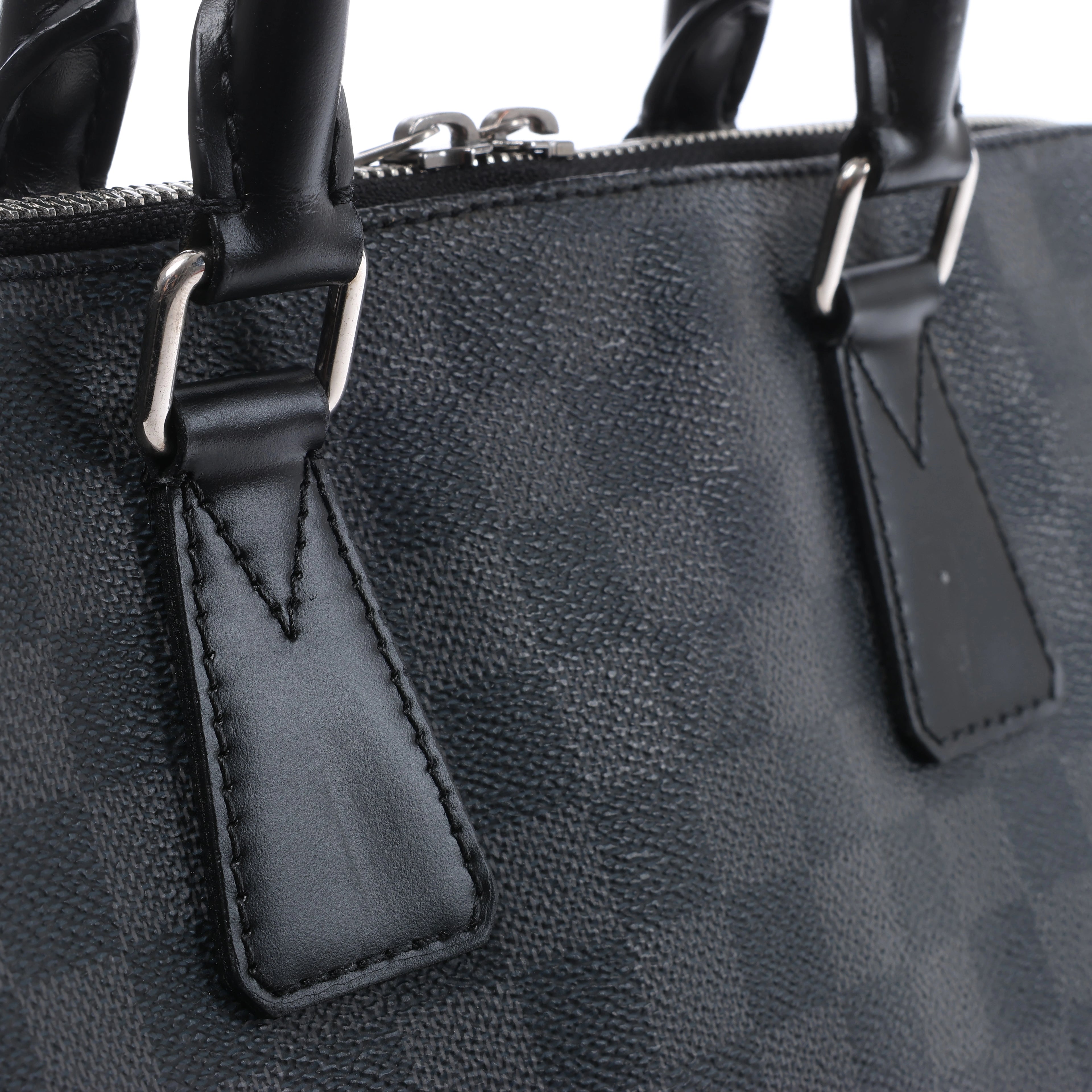 Louis Vuitton Porte Documents Jour Damier Graphite 2Way Handbag in Black N48224