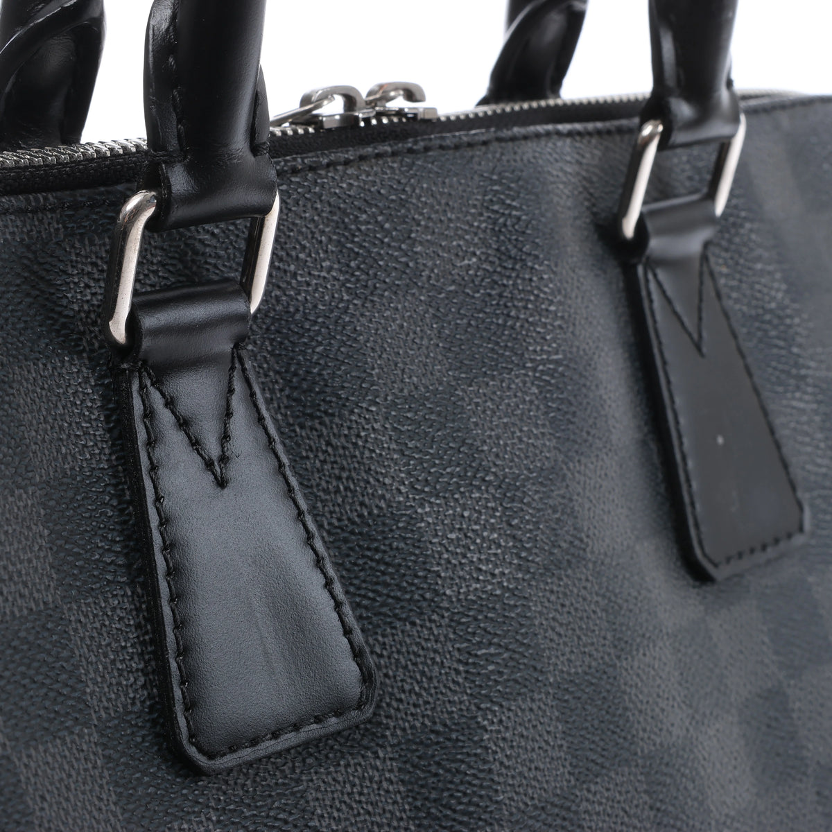 Louis Vuitton Porte Documents Jour Damier Graphite 2Way Handbag in Black N48224