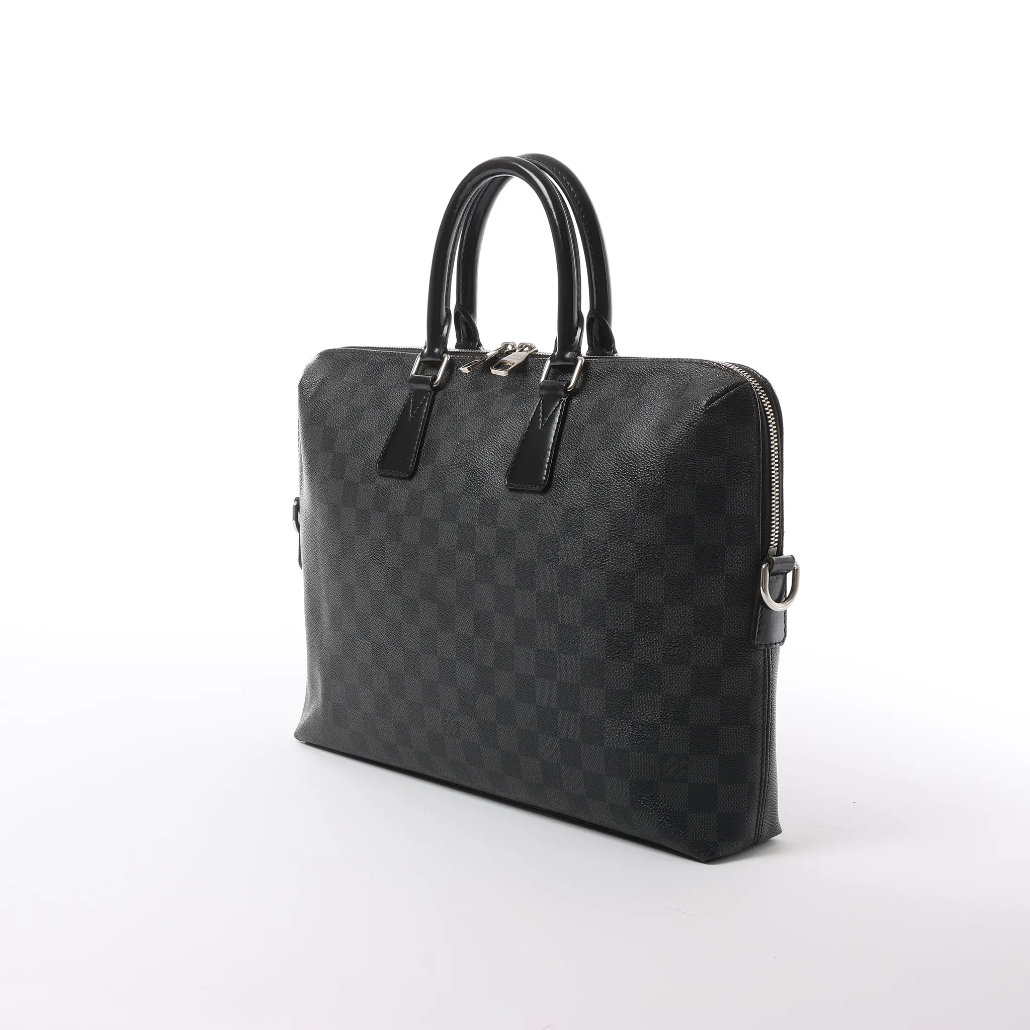 Louis Vuitton Porte-Documents Jour Damier Graphite Handbag in Black N48224