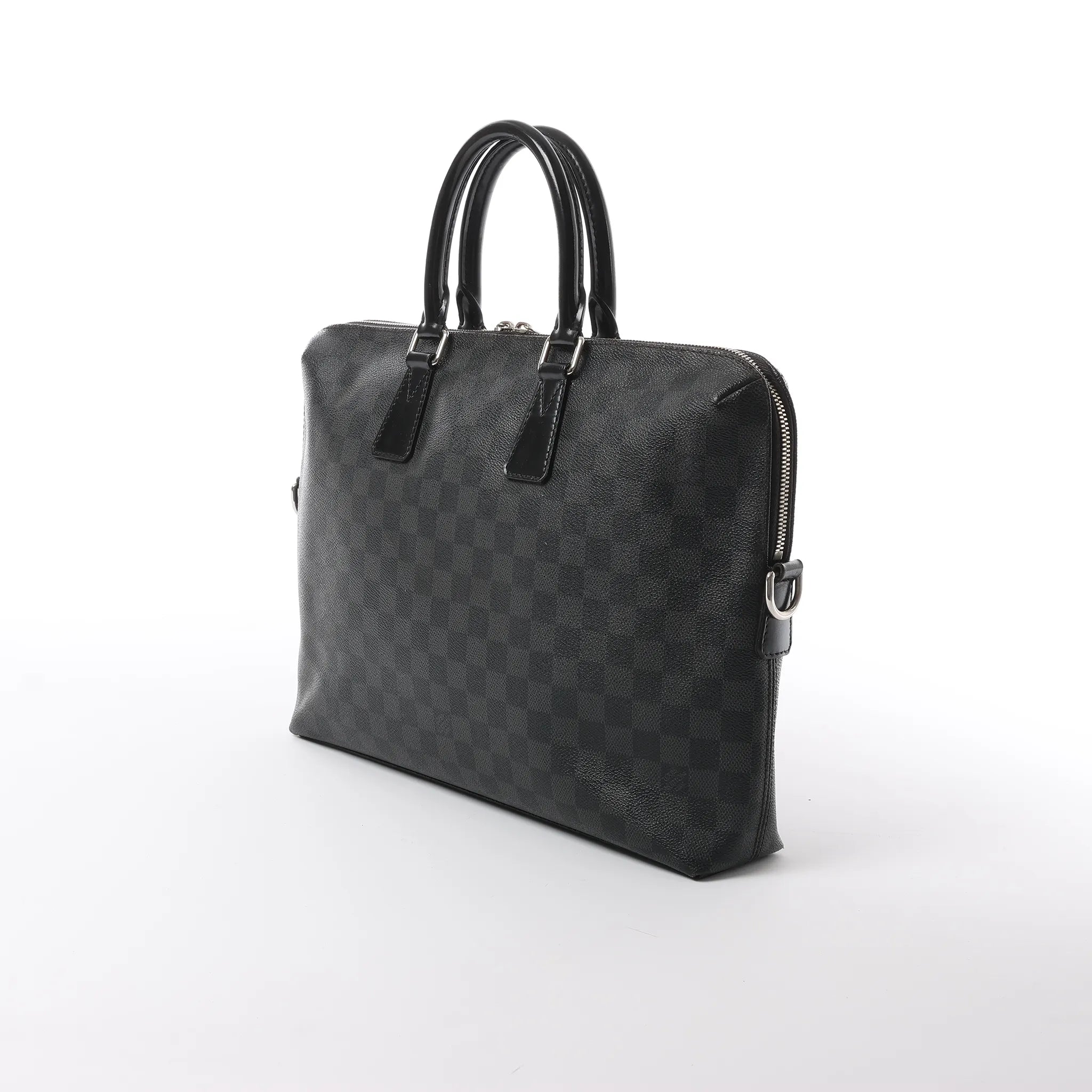 Louis Vuitton Porte-Documents Jour Damier Graphite Handbag in Black N48224