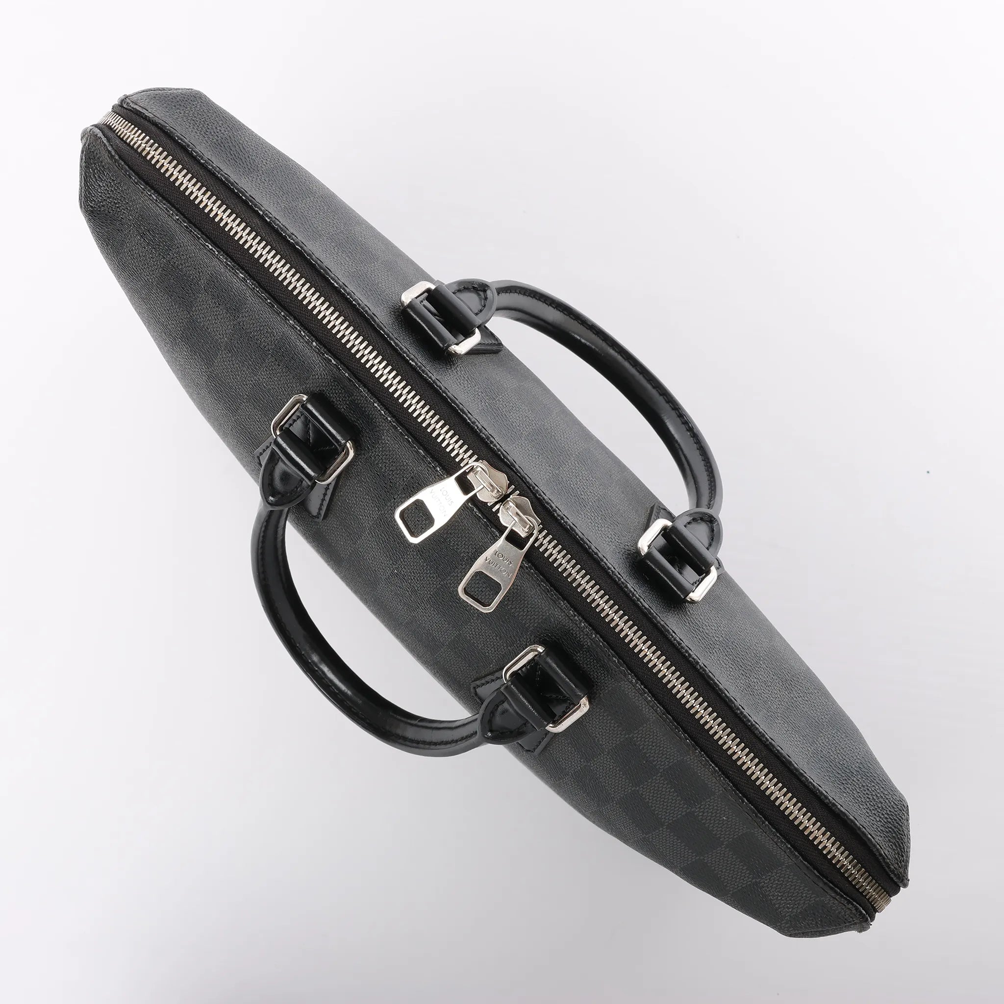 Louis Vuitton Porte-Documents Jour Damier Graphite Handbag in Black N48224