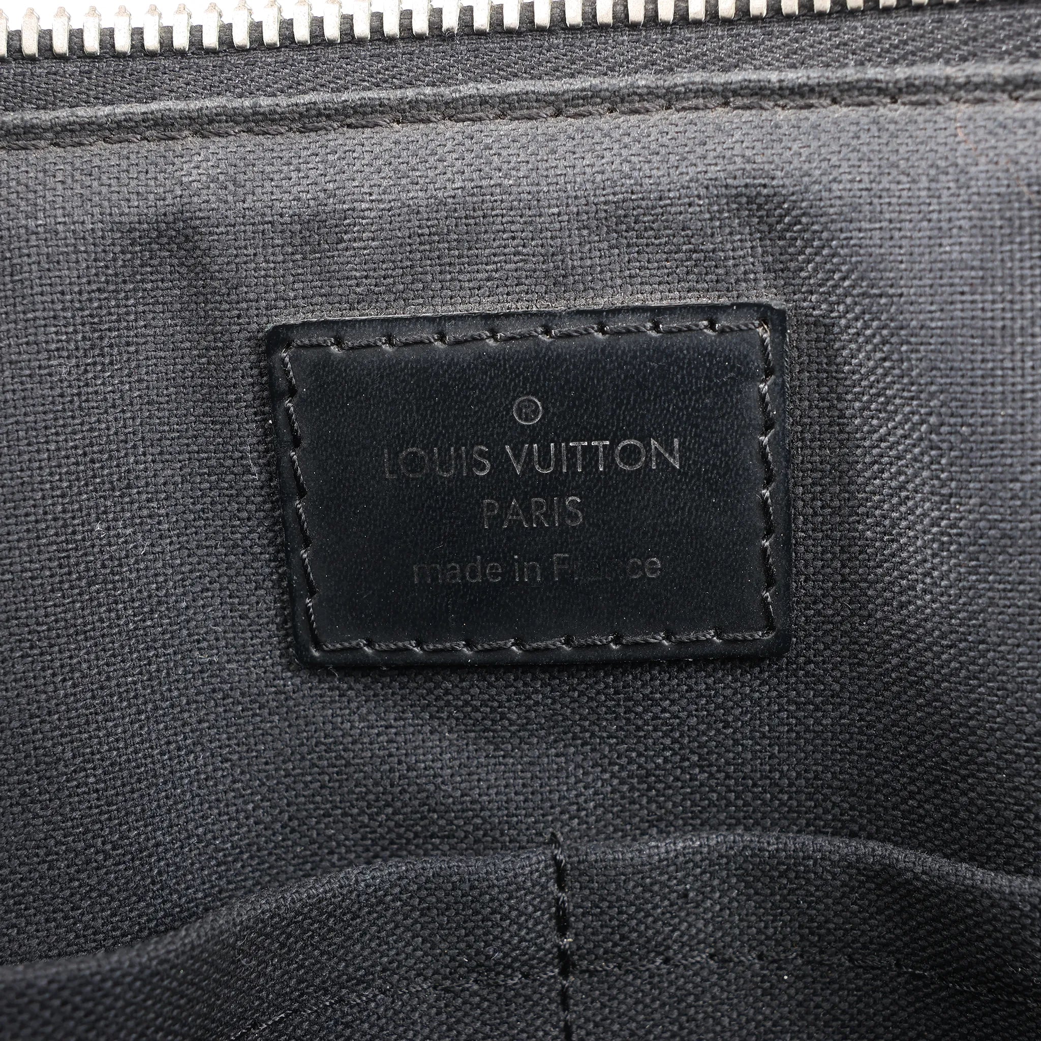 Louis Vuitton Porte-Documents Jour Damier Graphite Handbag in Black N48224