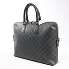 Louis Vuitton Porte-Documents Jour Damier Graphite Handbag in Black N48224