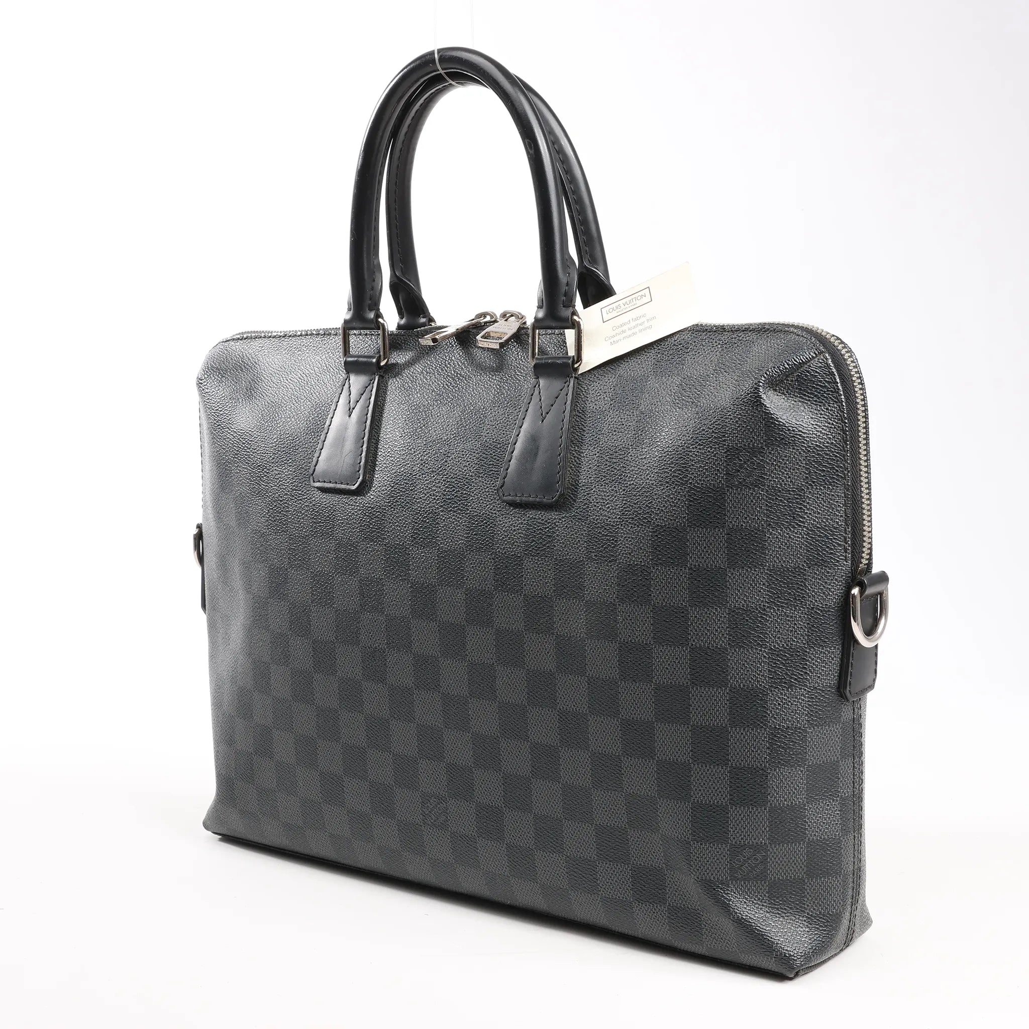 Louis Vuitton Porte-Documents Jour Damier Graphite Handbag in Black N48224
