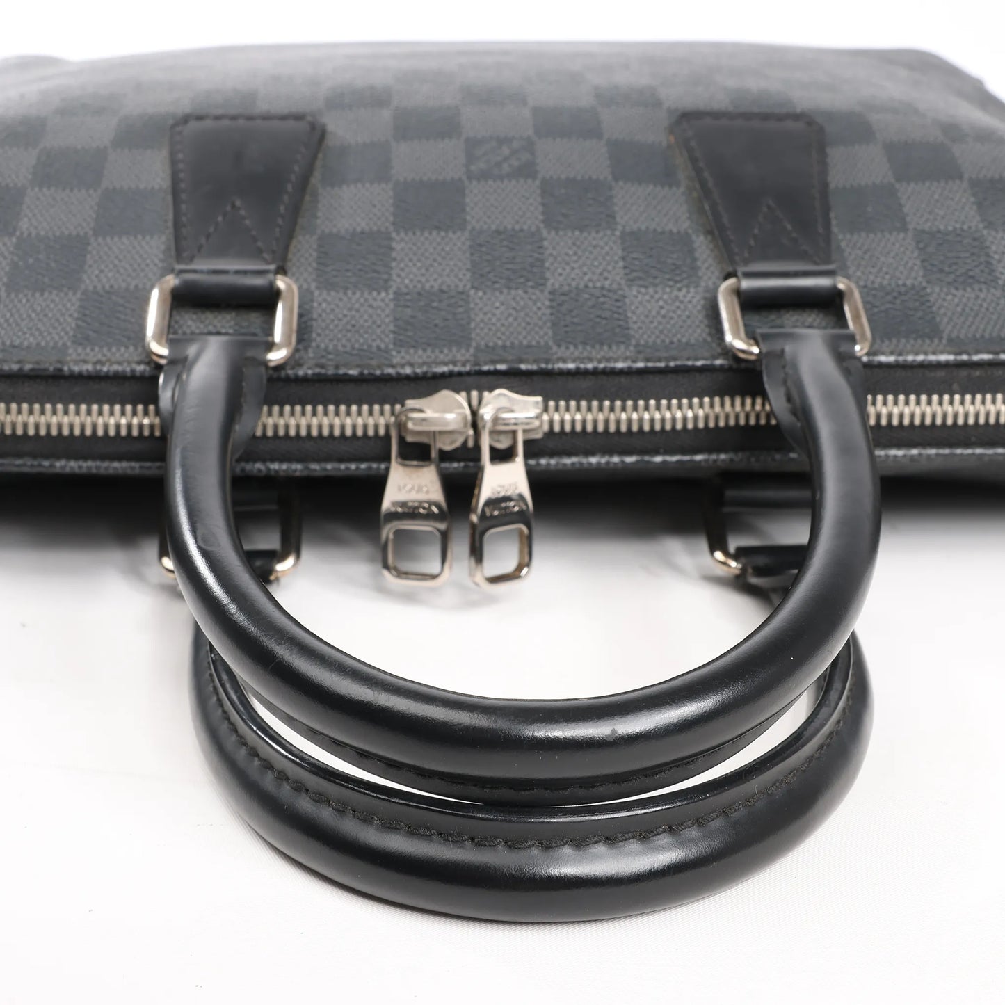 Louis Vuitton Porte-Documents Jour Damier Graphite Handbag in Black N48224