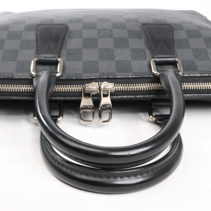 Louis Vuitton Porte-Documents Jour Damier Graphite Handbag in Black N48224