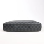 Louis Vuitton Porte-Documents Jour Damier Graphite Handbag in Black N48224
