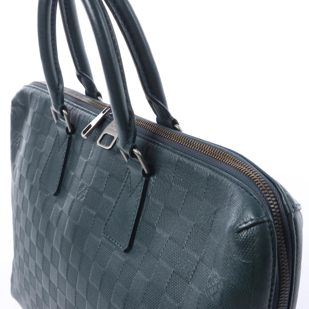 Louis Vuitton Porte-Documents Jour Damier Infini Handbag in Navy Blue N41327