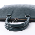 Louis Vuitton Porte-Documents Jour Damier Infini Handbag in Navy Blue N41327