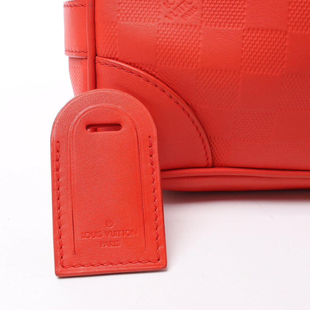 Louis Vuitton Porte Documents Voyages Damier Infini Handbag in Red M56004
