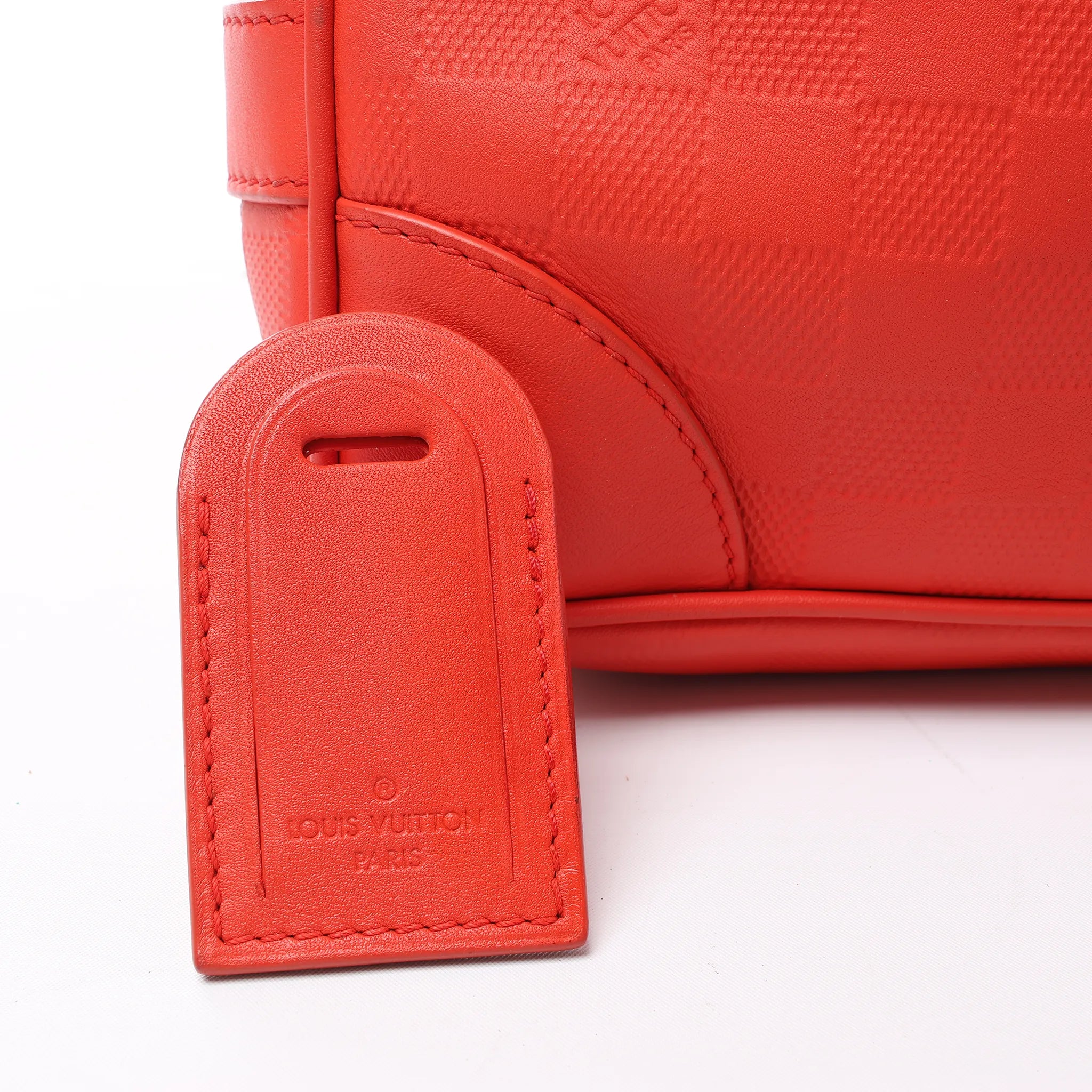 Louis Vuitton Porte Documents Voyages Damier Infini Handbag in Red M56004