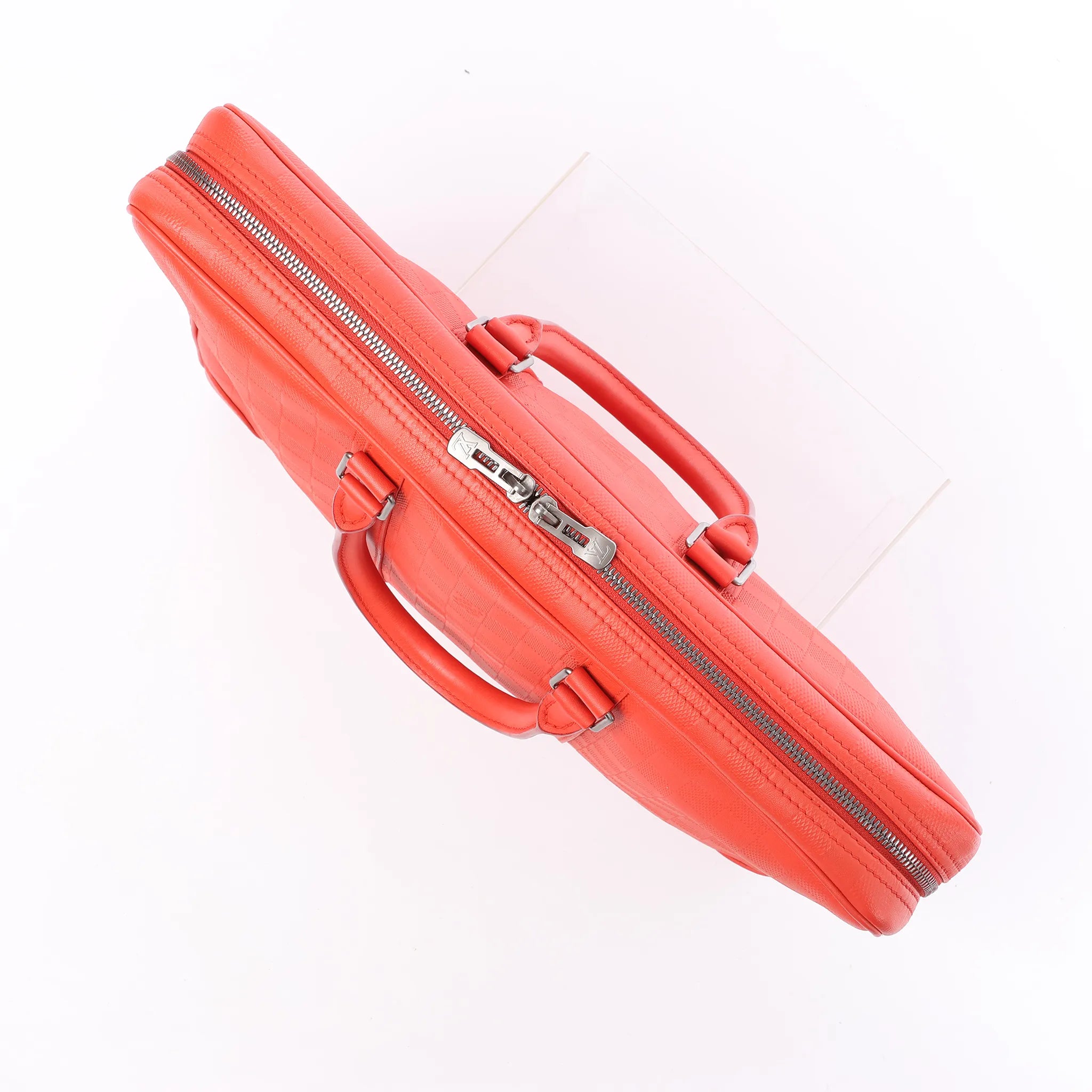 Louis Vuitton Porte Documents Voyages Damier Infini Handbag in Red M56004