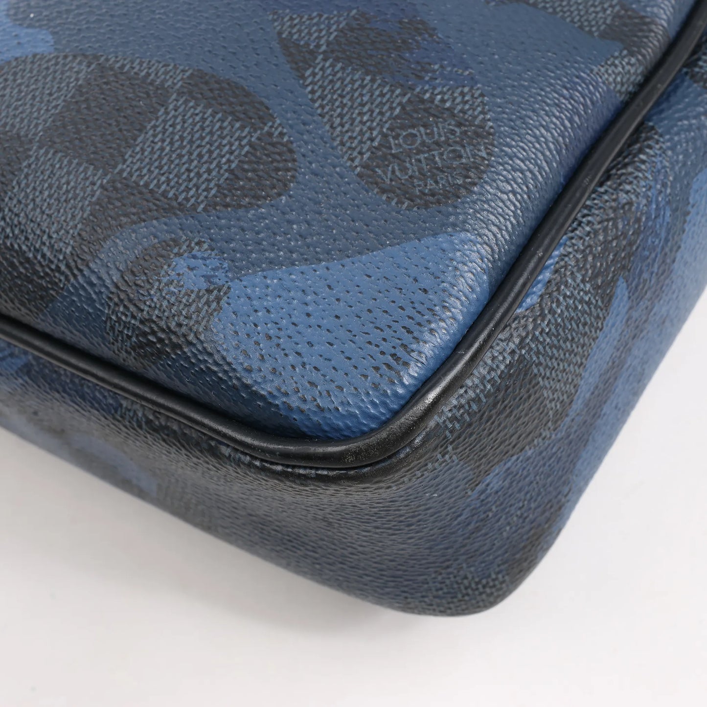Louis Vuitton Damier Cobalt Camouflage Porte Documents Voyages 2Way Sac à main N41507
