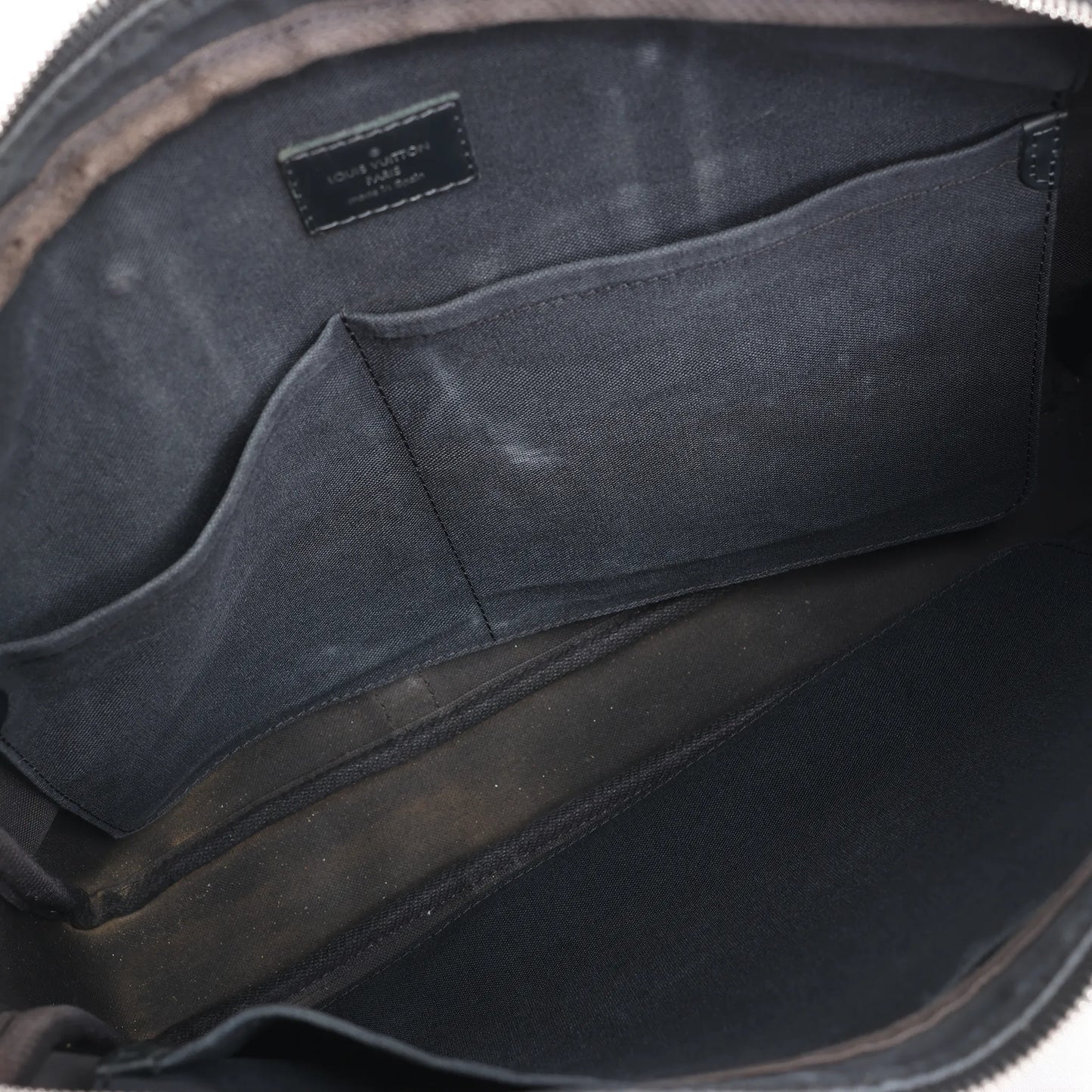 Louis Vuitton Damier Cobalt Camouflage Porte Documents Voyages 2Way Sac à main N41507