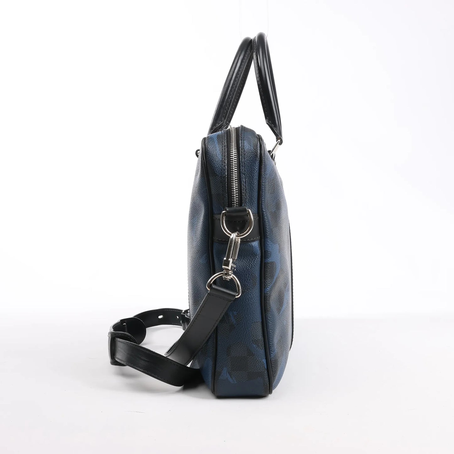 Louis Vuitton Damier Cobalt Camouflage Porte Documents Voyages 2Way Sac à main N41507