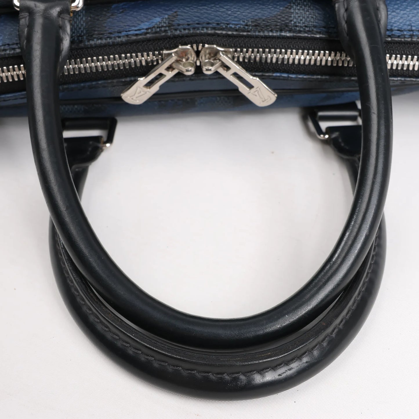 Louis Vuitton Damier Cobalt Camouflage Porte Documents Voyages 2Way Sac à main N41507