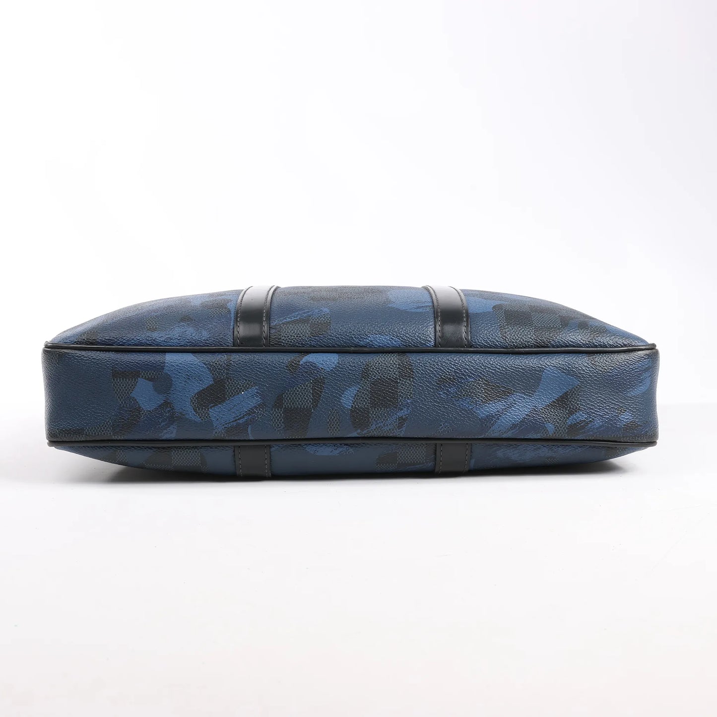 Louis Vuitton Damier Cobalt Camouflage Porte Documents Voyages 2Way Sac à main N41507