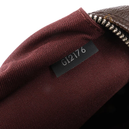 Louis Vuitton Porte Document Voyages PM Monogram Macassar Handbag in Brown M52005