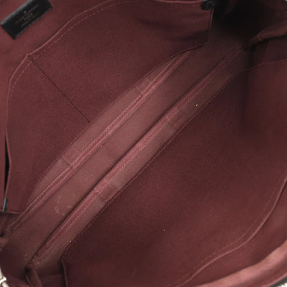 Louis Vuitton Porte Document Voyages PM Monogram Macassar Handbag in Brown M52005