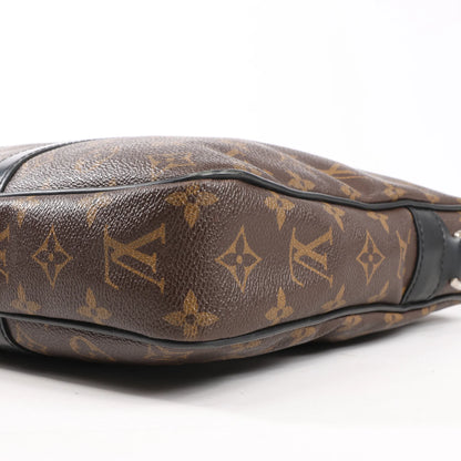 Louis Vuitton Porte Document Voyages PM Monogram Macassar Handbag in Brown M52005