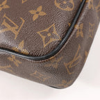 Louis Vuitton Damier Ebene Porte Documents Voyages PM Handbag in Brown M52005