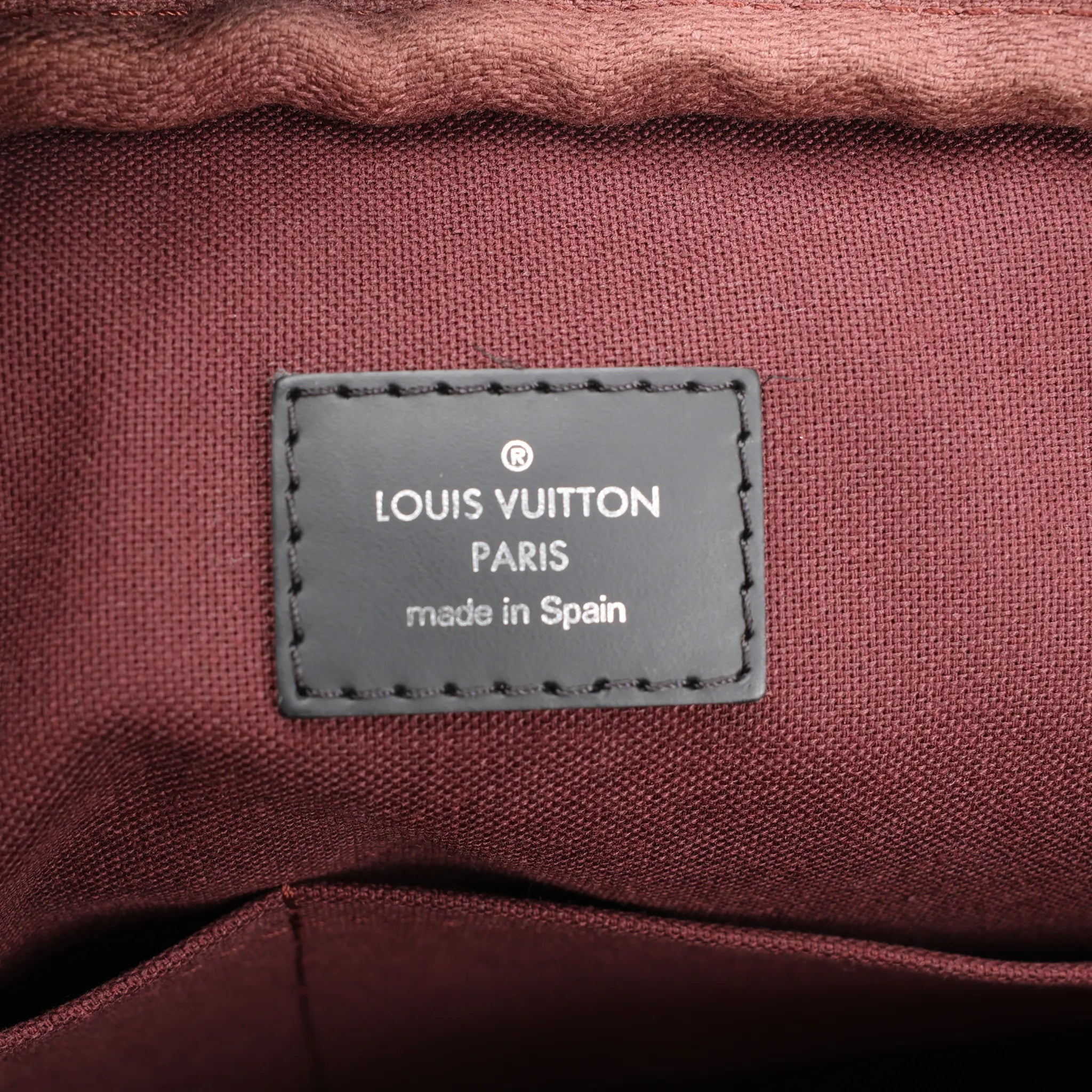 Louis Vuitton Damier Ebene Porte Documents Voyages PM Handbag in Brown M52005