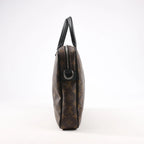 Louis Vuitton Damier Ebene Porte Documents Voyages PM Handbag in Brown M52005