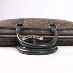 Louis Vuitton Damier Ebene Porte Documents Voyages PM Handbag in Brown M52005