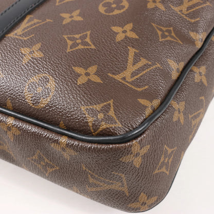 Louis Vuitton Damier Ebene Porte Documents Voyages PM Handbag in Brown M52005