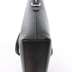 Louis Vuitton Porte Documents Jules Epi Leather Handbag in Black M50163