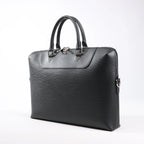 Louis Vuitton Epi Leather Porte Documents Jules Handbag in Black M50163