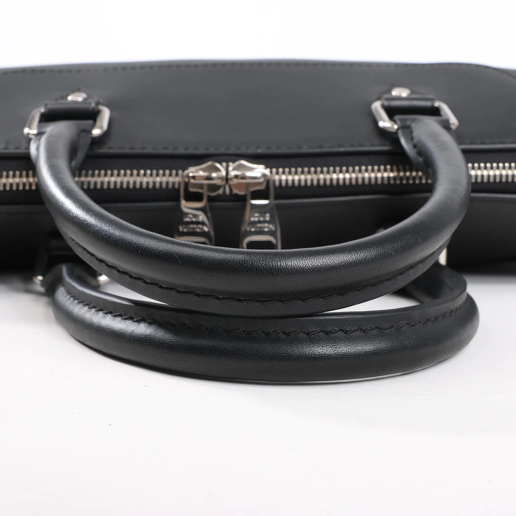 Louis Vuitton Epi Leather Porte Documents Jules Handbag in Black M50163