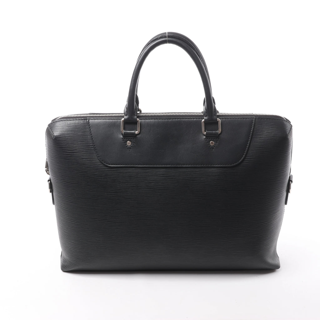 Louis Vuitton Porto Documan Jules Epi Leather Handbag in Black M50163