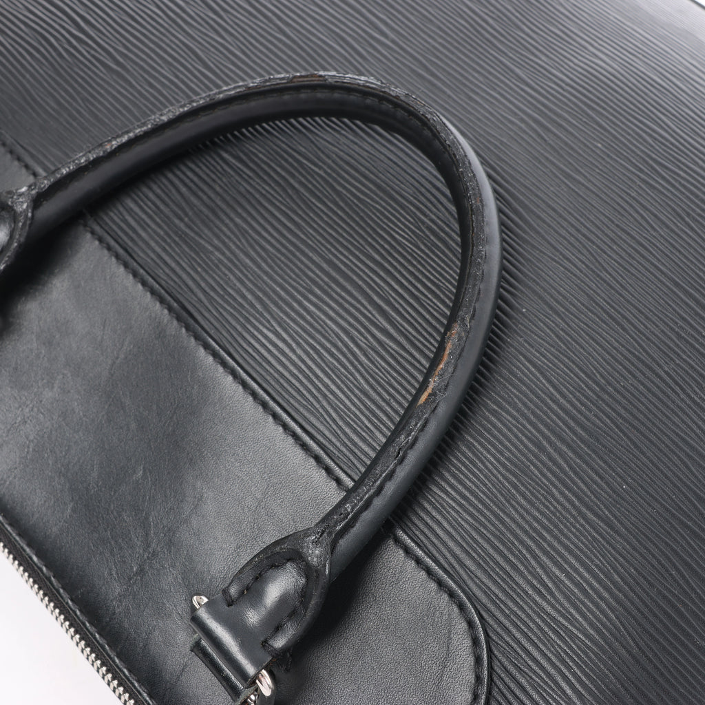 Louis Vuitton Porto Documan Jules Epi Leather Handbag in Black M50163