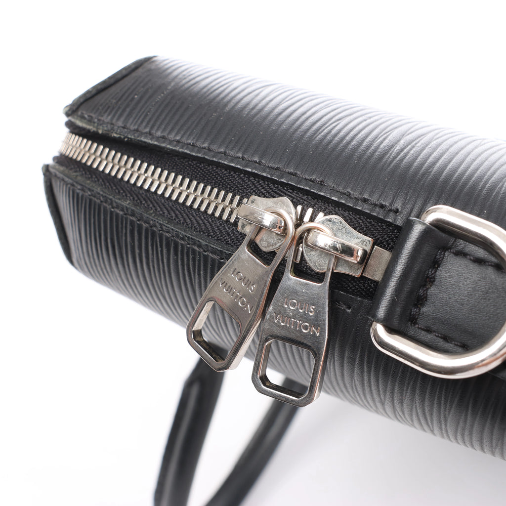 Louis Vuitton Porto Documan Jules Epi Leather Handbag in Black M50163