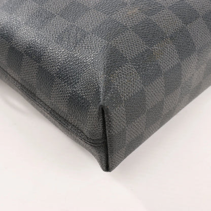 Louis Vuitton Damier Graphite Porte Documents Jules NM Handbag in Black N48260