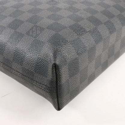 Louis Vuitton Damier Graphite Porte Documents Jules NM Handbag in Black N48260