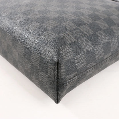 Louis Vuitton Damier Graphite Porte Documents Jules NM Handbag in Black N48260