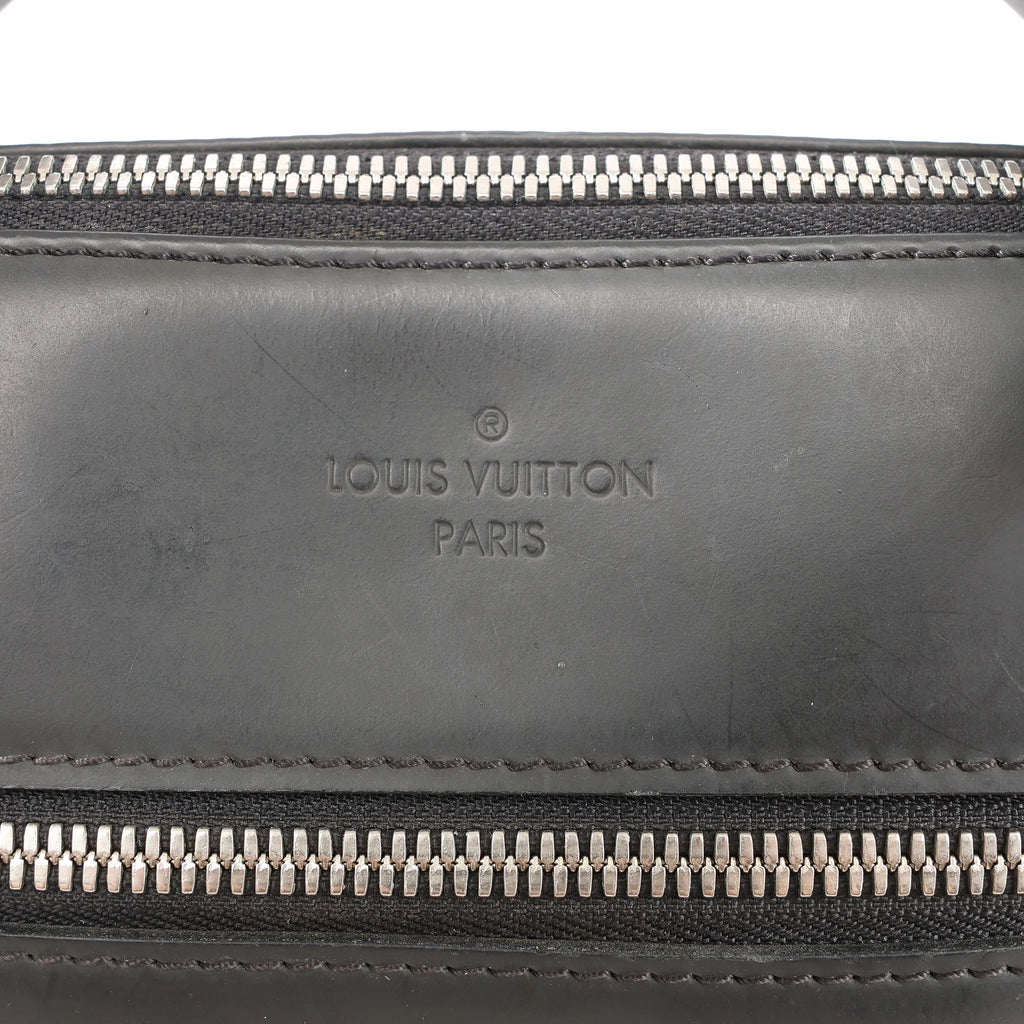Louis Vuitton Damier Graphite Porte Documents Jules NM Handbag in Black N48260