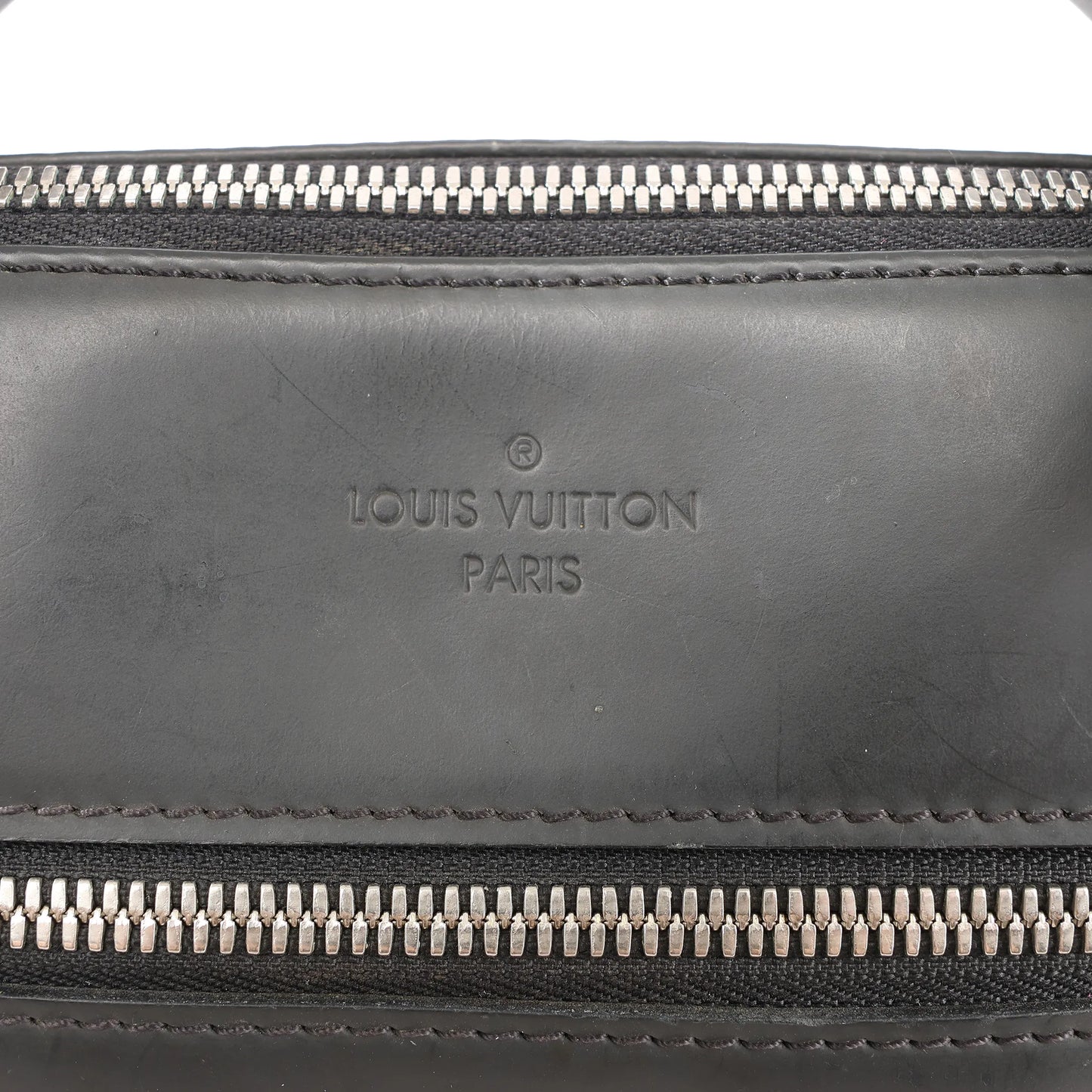 Louis Vuitton Damier Graphite Porte Documents Jules NM Handbag in Black N48260