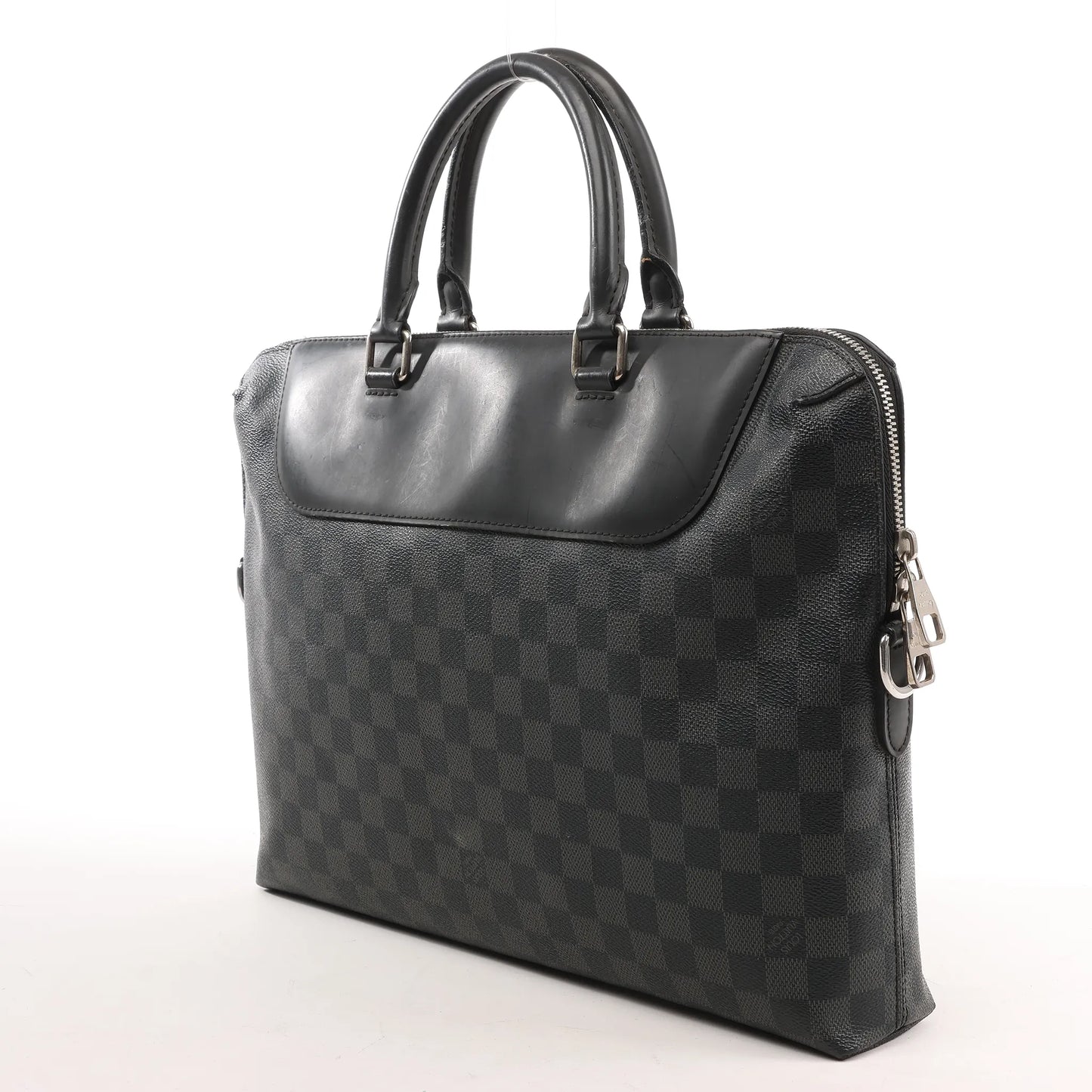 Louis Vuitton Damier Graphite Porte Documents Jules NM Handbag in Black N48260