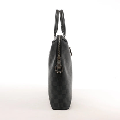 Louis Vuitton Damier Graphite Porte Documents Jules NM Handbag in Black N48260