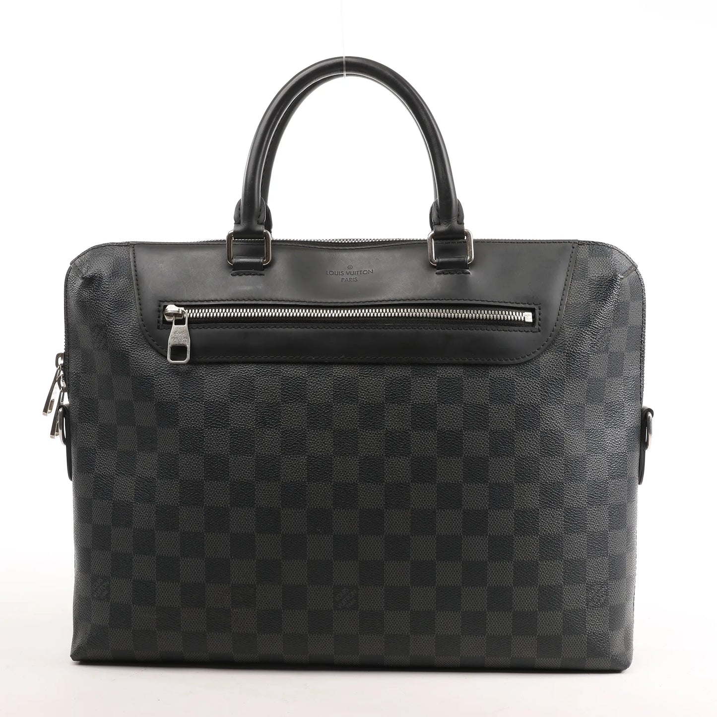 Louis Vuitton Damier Graphite Porte Documents Jules NM Handbag in Black N48260